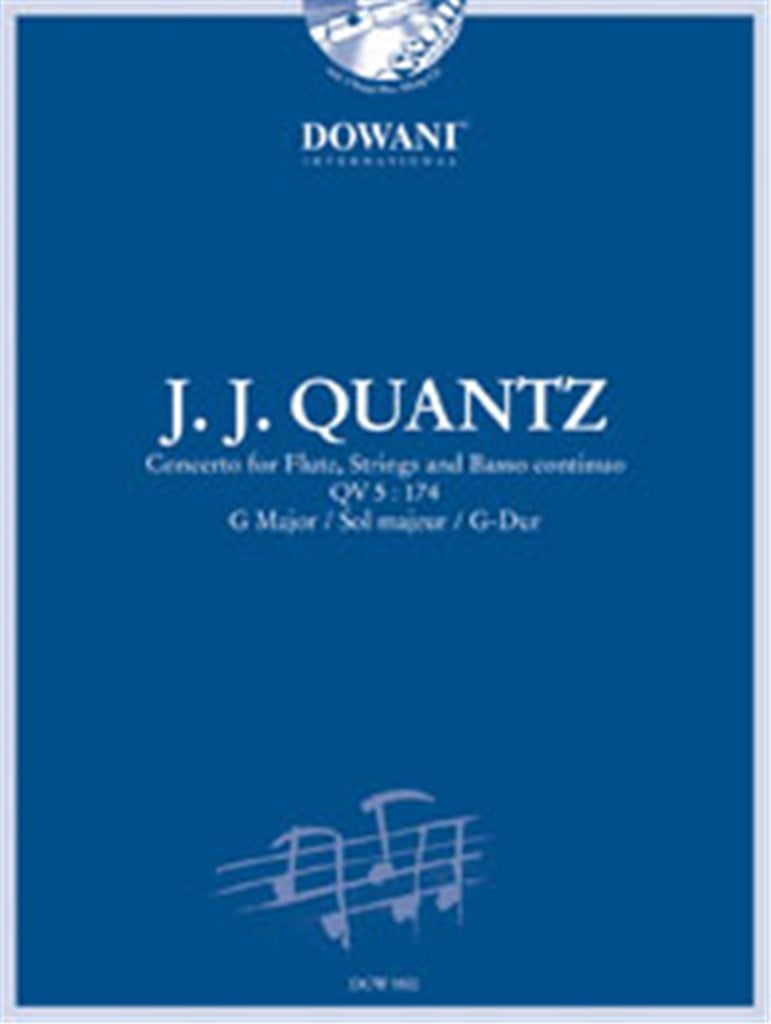 Concerto for Flute, Strings and BC QV 5 : 174 in G